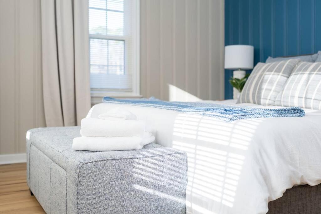 Serenity Beach House In Central Ilm W/ King Bed Wilmington Buitenkant foto